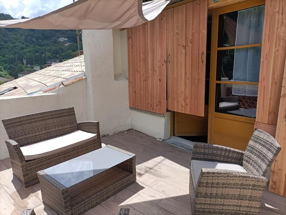 Grand Gite Terrasses Largentière エクステリア 写真